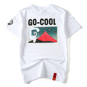 Go-Cool Painted T-shirt MugenSoul Streetwear Brands Streetwear Clothing  Techwear