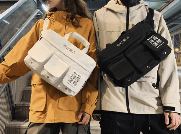 Industry Duffel Bag V2 MugenSoul Streetwear Brands Streetwear Clothing  Techwear