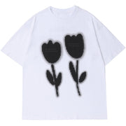 Alphabet Flower Doodle T-Shirt