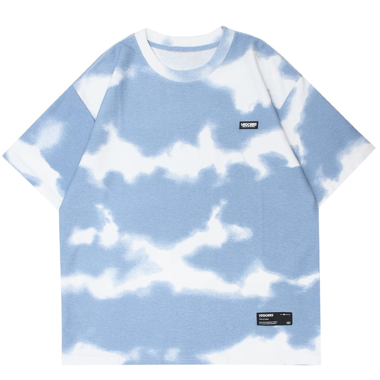 White Cloud Tie Dye T-Shirt