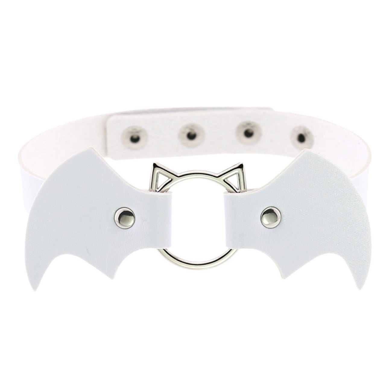 Punk Bat Vampire PU Necklace