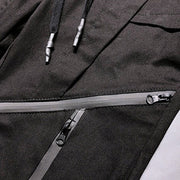 Function Oblique Zipper Cargo Pants