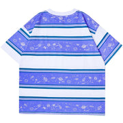 Striped Bandanna Graphic T-Shirt