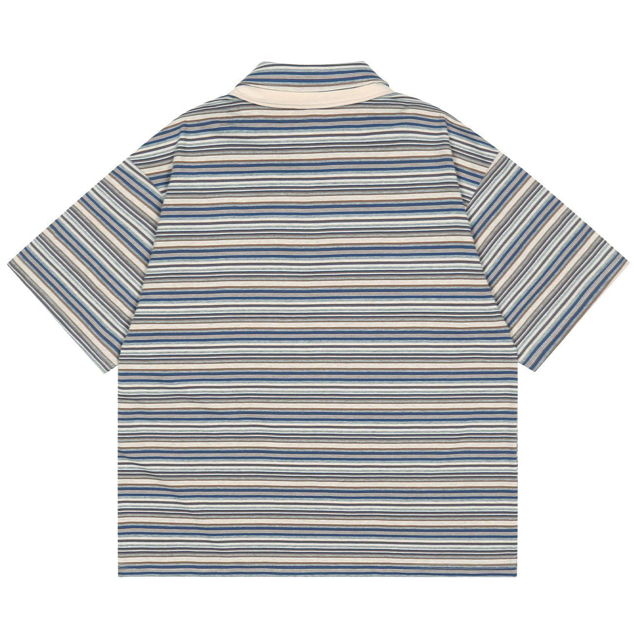 Bear Stripe Print T-Shirt