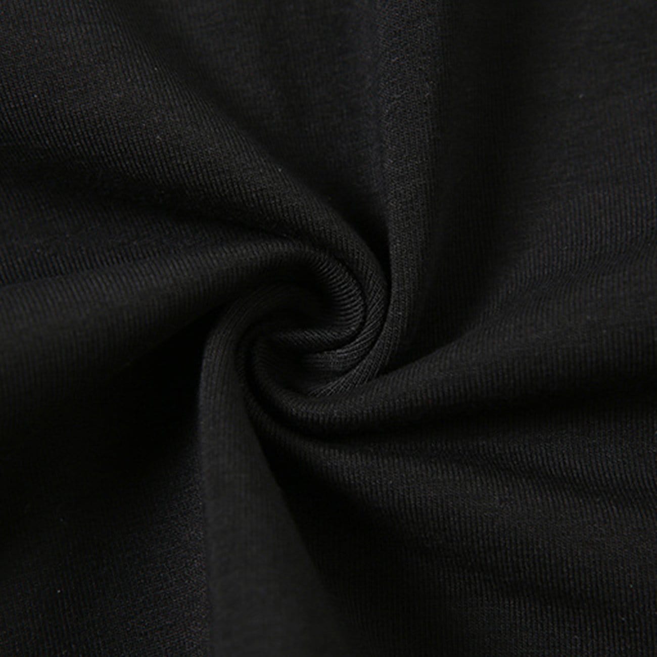 Dark Functional Wind-Cut Shoulder Sleeve T-Shirt