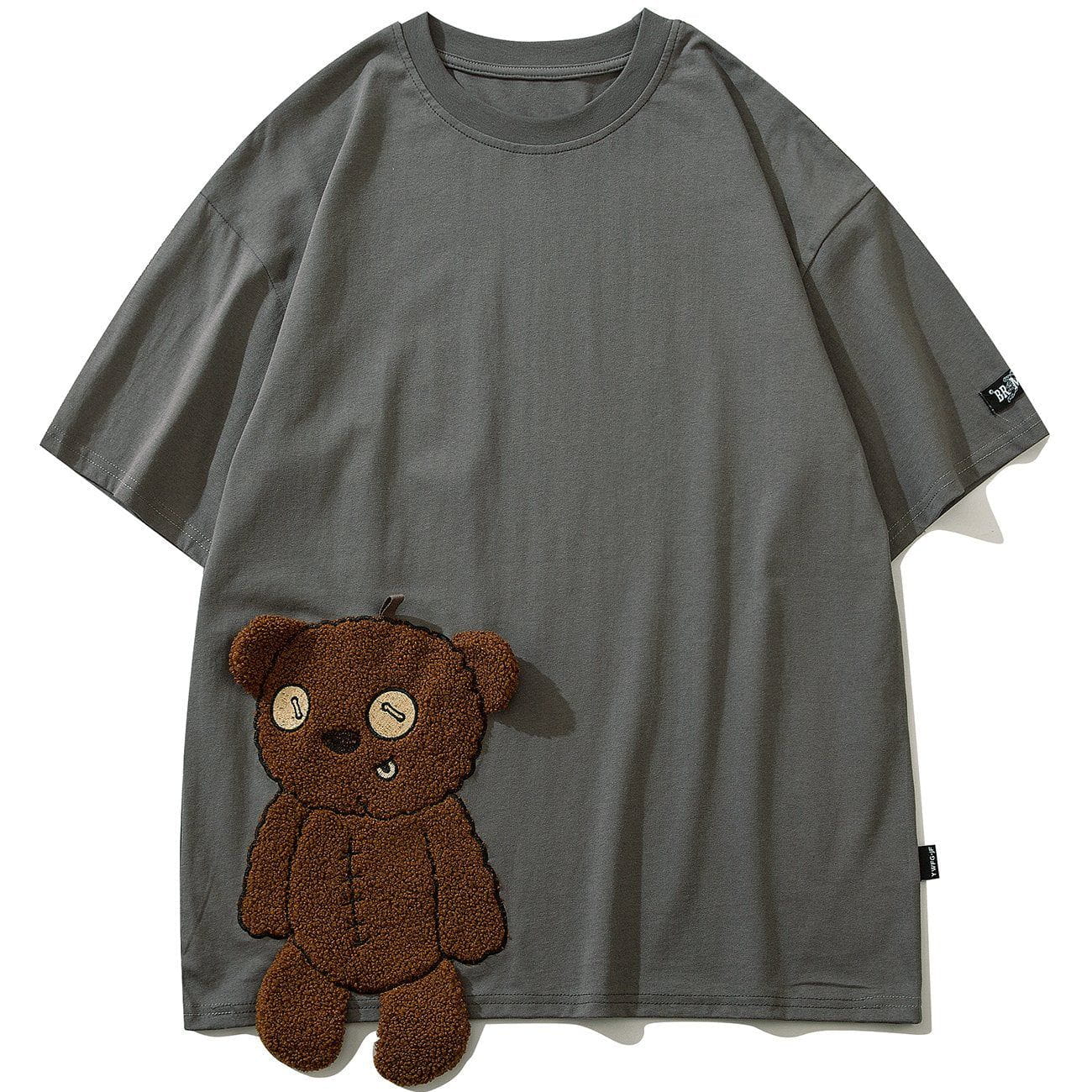 Dementia Bear Embroidered T-Shirt