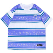 Striped Bandanna Graphic T-Shirt