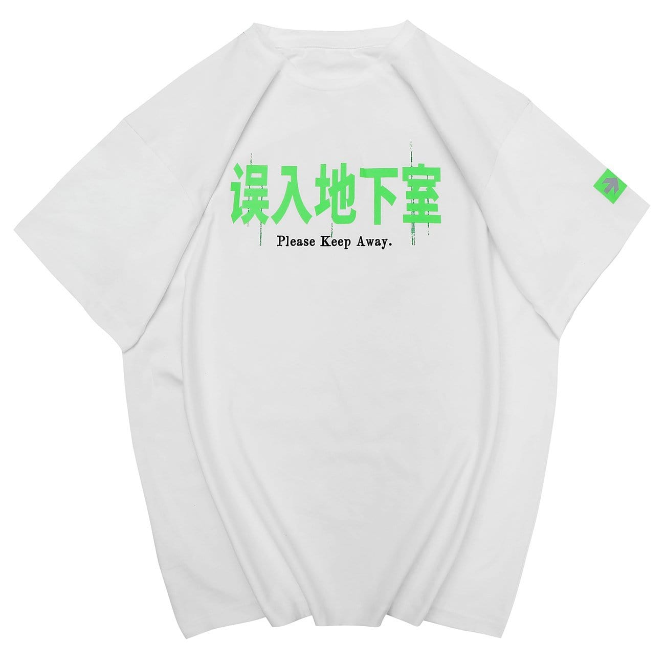 Glowing Letter Print T-Shirt