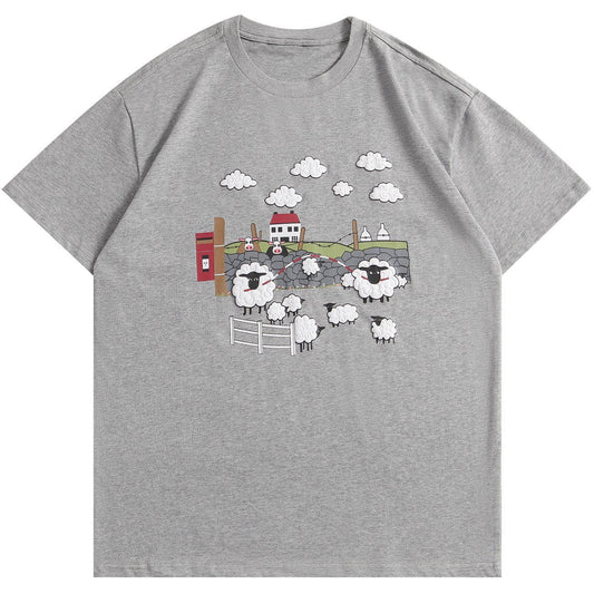 Little Sheep Graphics T-Shirt