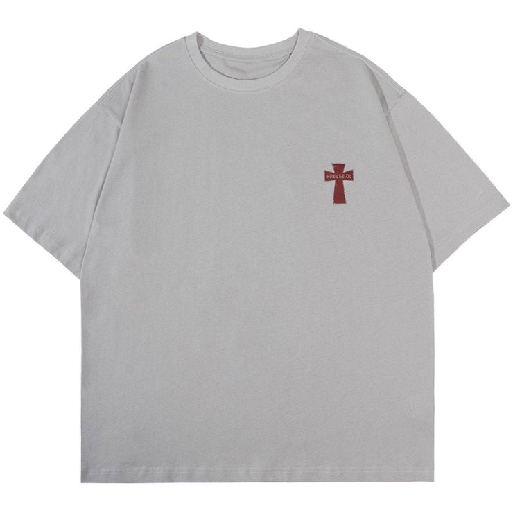 Lightning Cross Graphic T-Shirt
