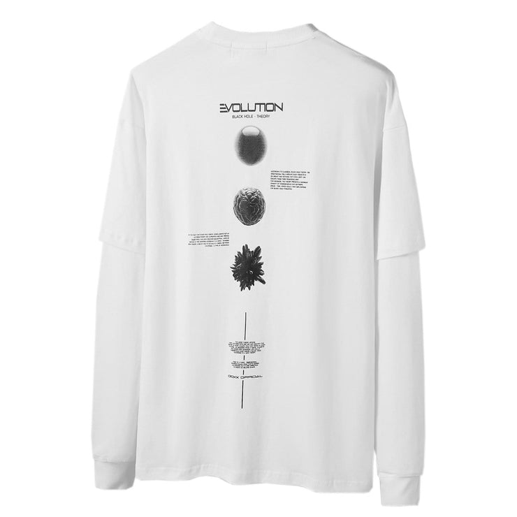 Double Cell Evolution Print Sweatshirt