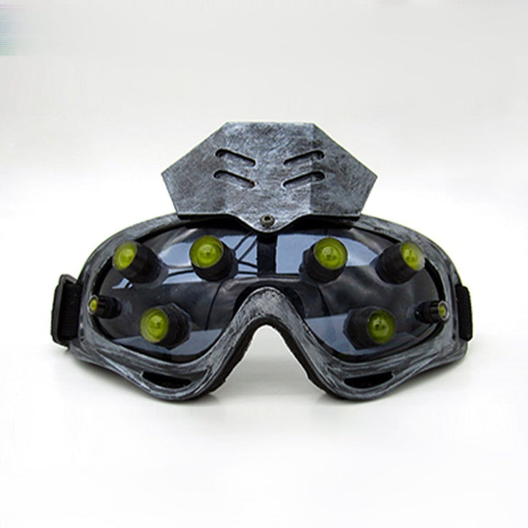 Cyberpunk Mechanical Sci-fi Steam Glow Mask