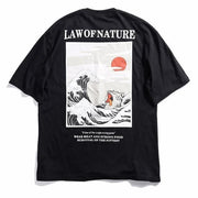 Law Of Nature T-Shirt MugenSoul Streetwear Brands Streetwear Clothing  Techwear