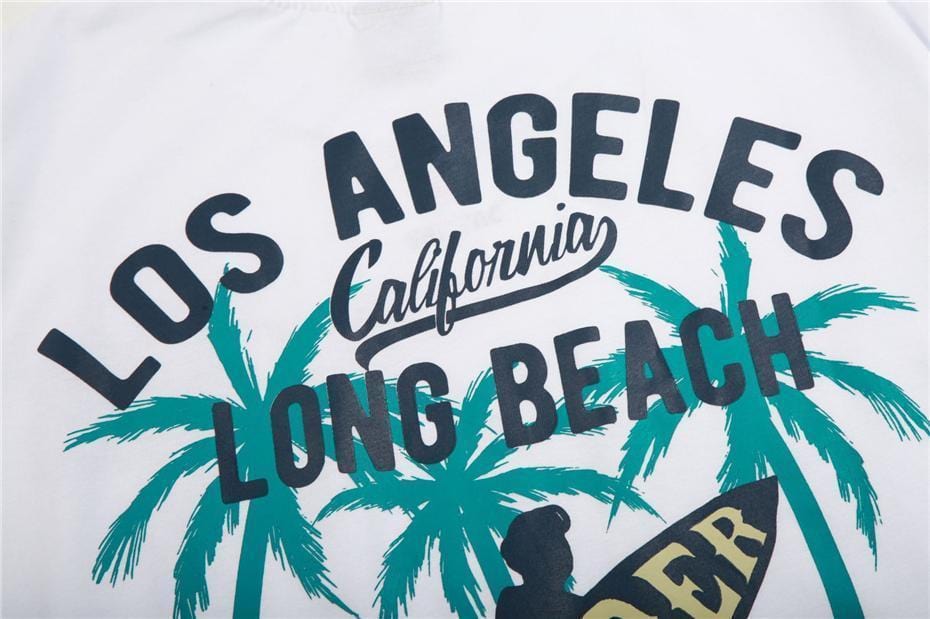 Long Beach T-Shirt MugenSoul Streetwear Brands Streetwear Clothing  Techwear