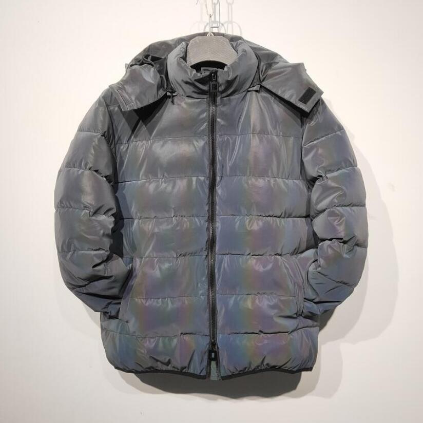 Reflective Winter Jacket MugenSoul Streetwear Brands Streetwear Clothing  Techwear