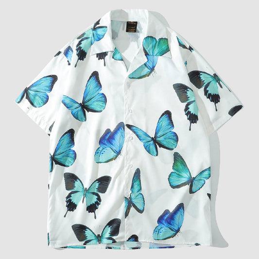 Butterfly Graffiti Summer Shirt