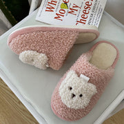 Lovely Bear Fluffy Slippers