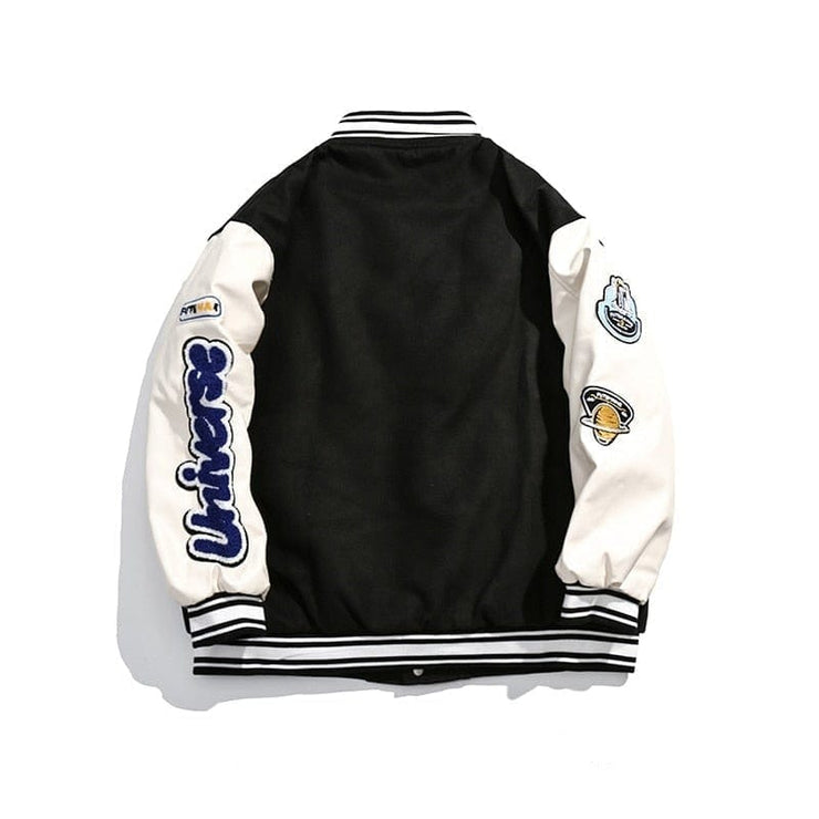 Space Launch Varsity Jacket MugenSoul Streetwear Brands Streetwear Clothing  Techwear