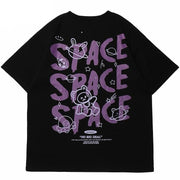 Spaceman Streetwear Hip Hop Men Women Graphic T-Shirt MugenSoul Streetwear Brands Streetwear Clothing  Techwear