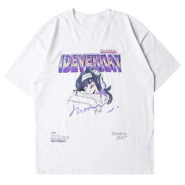 Anime Girl Printed Soft Cotton T-Shirt