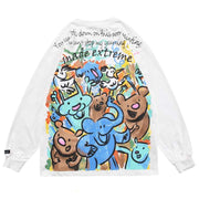 Printed Extreme Cartoon Soft Cotton Sweatshirt