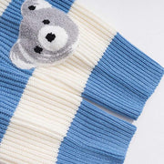 Bear Embroidery Retro Sweater