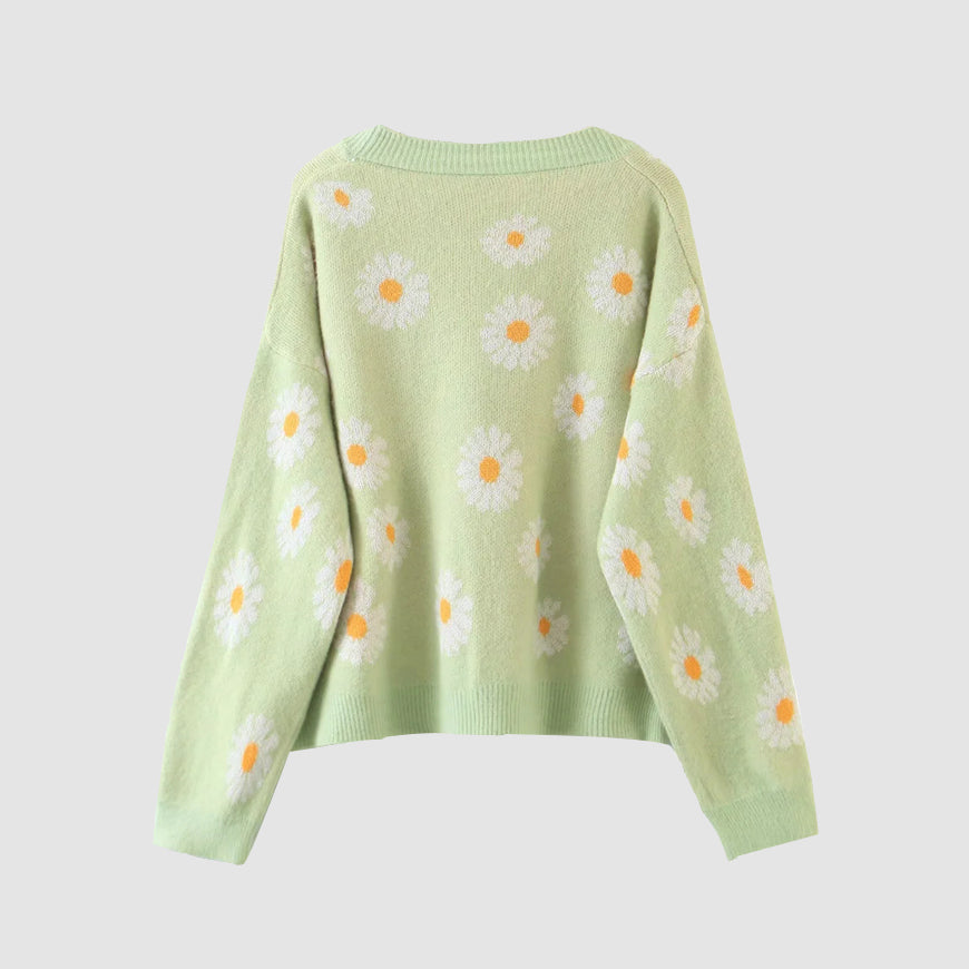 Daisy Cardigan Sweater