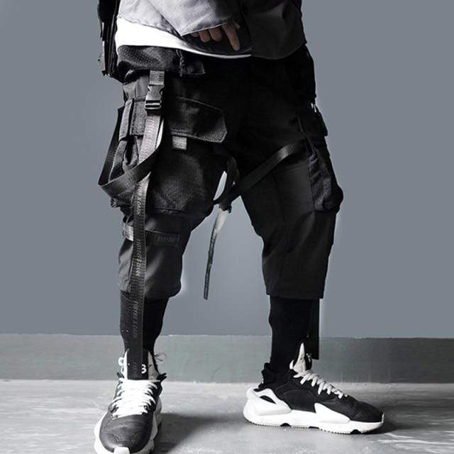 Tactical Strap Joggers MugenSoul Streetwear Brands Streetwear Clothing  Techwear