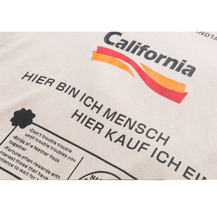 California Print T-Shirt