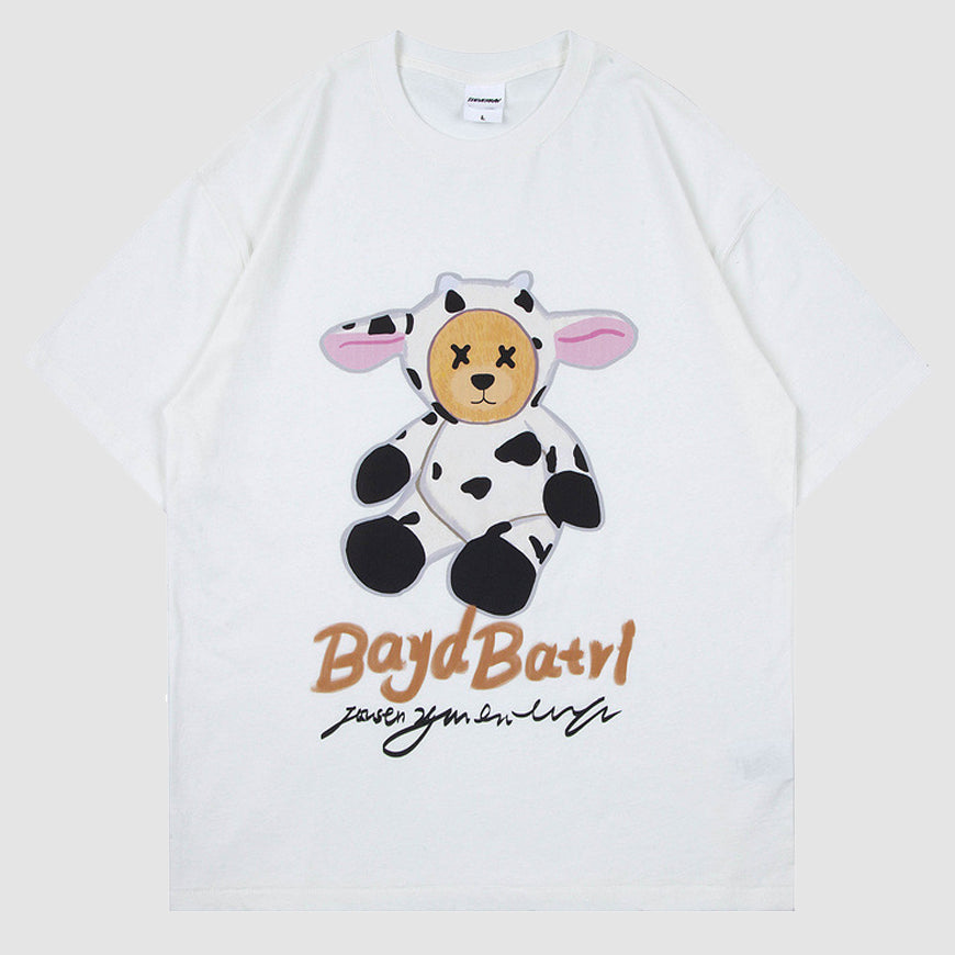 Cartoon Cow T-Shirt