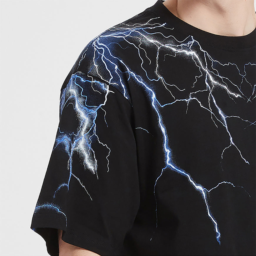 Lightning Print T-Shirt