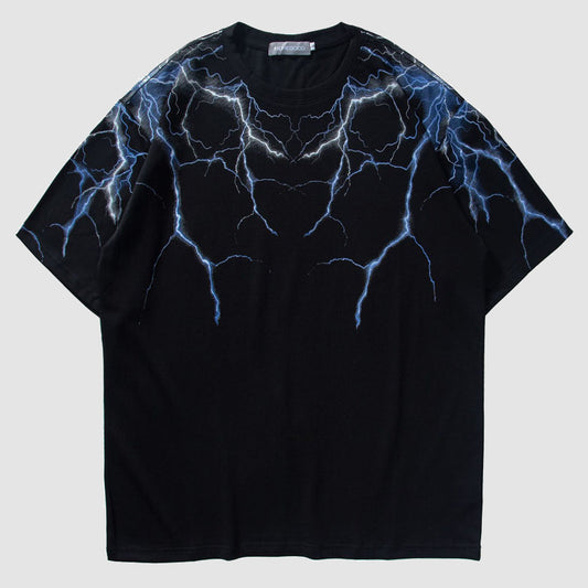 Lightning Print T-Shirt