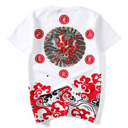 The Oni Painted T-shirt MugenSoul Streetwear Brands Streetwear Clothing  Techwear