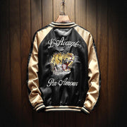 The Tigers Sukajan Souvenir Jacket MugenSoul Streetwear Brands Streetwear Clothing  Techwear