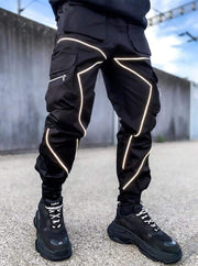 Urban Reflective Utlity Pants MugenSoul Streetwear Brands Streetwear Clothing  Techwear