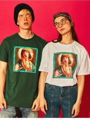 Virgin Mary T-Shirt MugenSoul Streetwear Brands Streetwear Clothing  Techwear